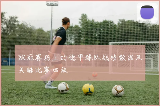 欧冠赛场上的德甲球队战绩数据及关键比赛回放